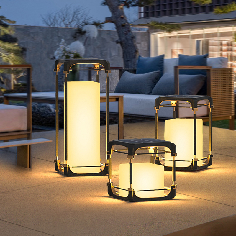 Solar Garden Light - Lampu Lantai Bercahaya, Lampu LED Tenaga