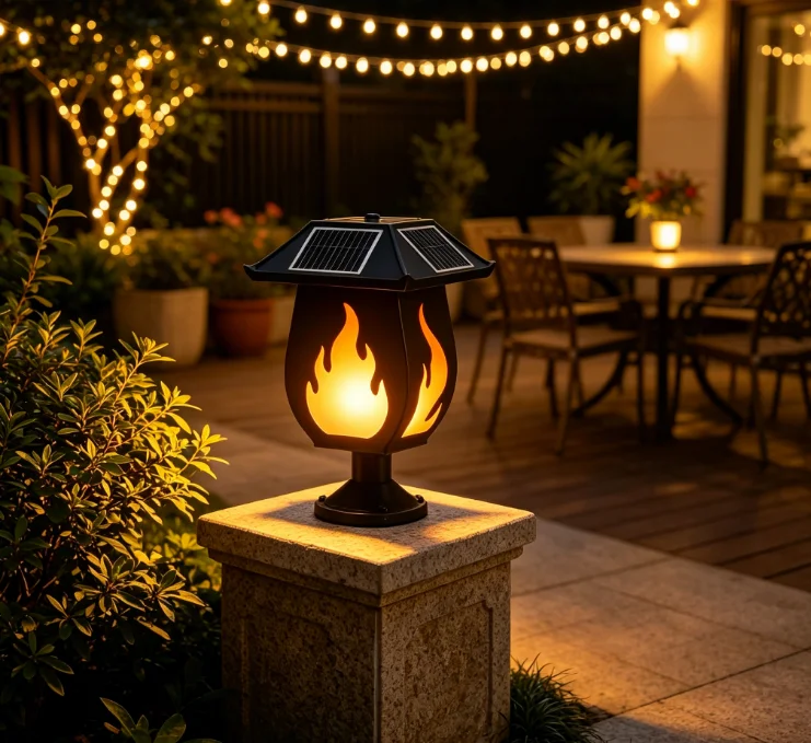 Lampu Hias Tiang Taman Tenaga  - Solar Garden Light ulasan dan harga
