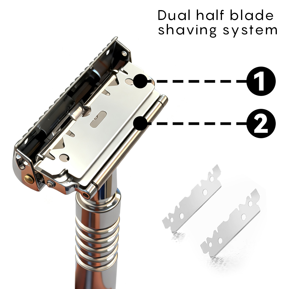 Whityle 22T Pisau Cukur Kesela - Safety Razor Handle ulasan dan harga