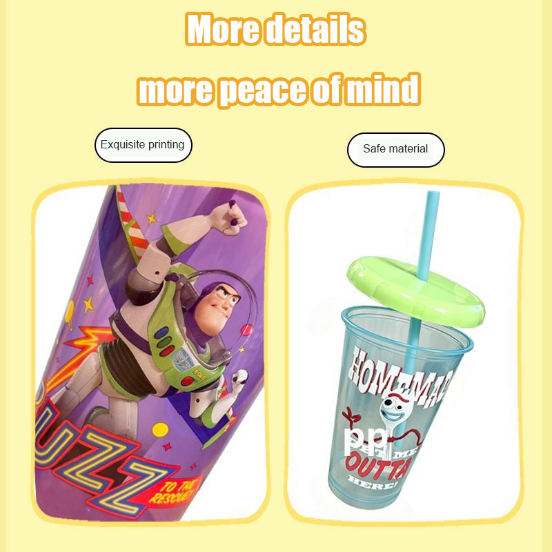 Toy Story 5 Gelas Sedotan Plas - Reusable Straw ulasan dan harga